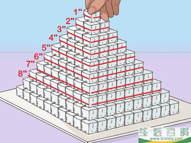 如何为学校制作金字塔