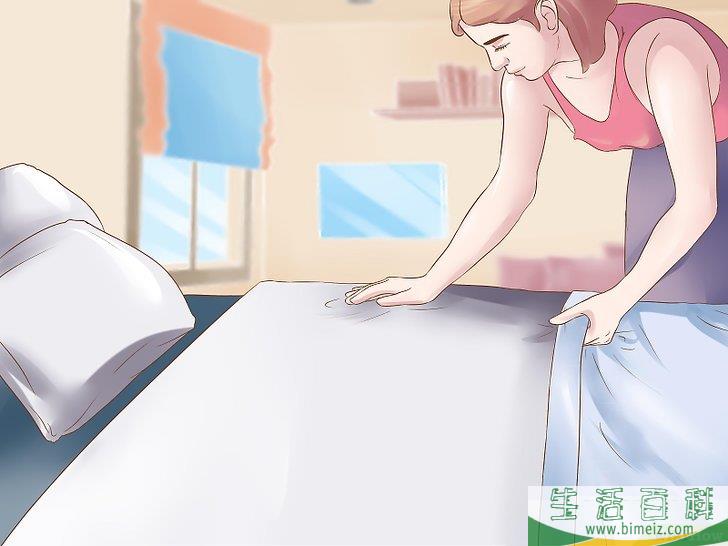 如何将床铺整理好