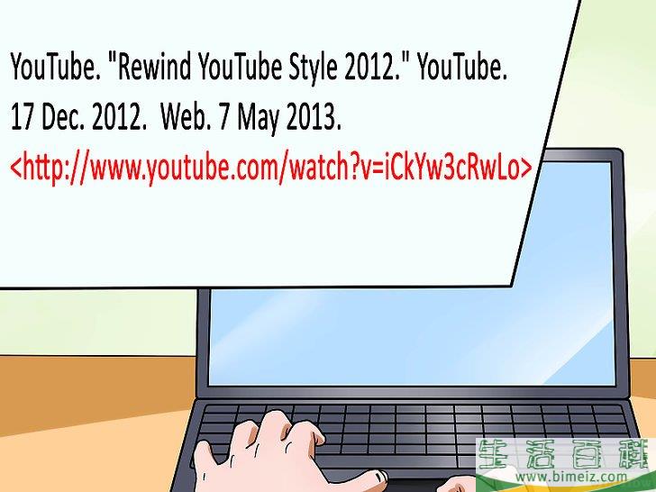 如何用MLA格式引用Youtube视频