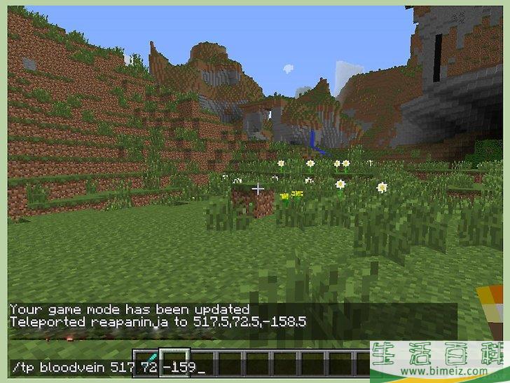 如何在Minecraft中瞬间移动
