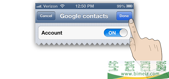 如何把Gmail的联系人信息导入iPhone