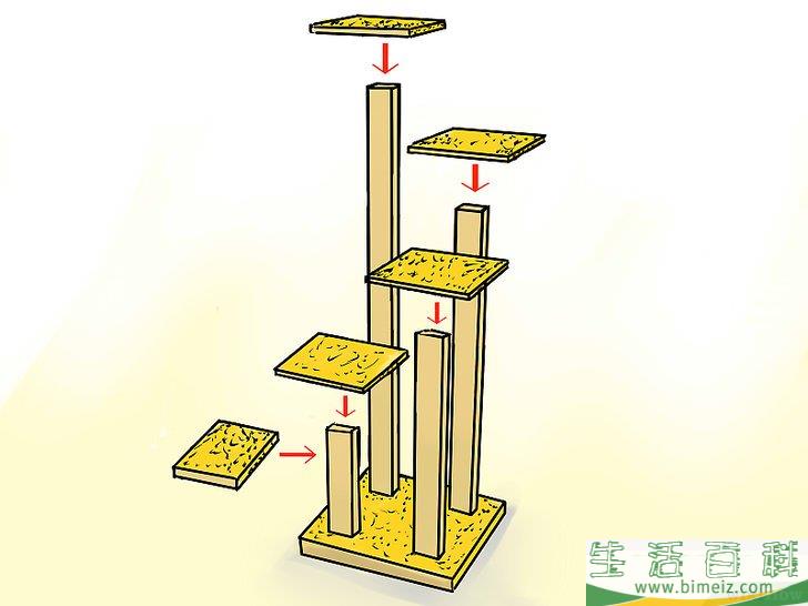 如何组装猫树