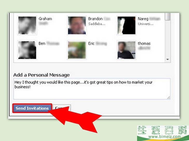 如何在Facebook上邀请所有的朋友