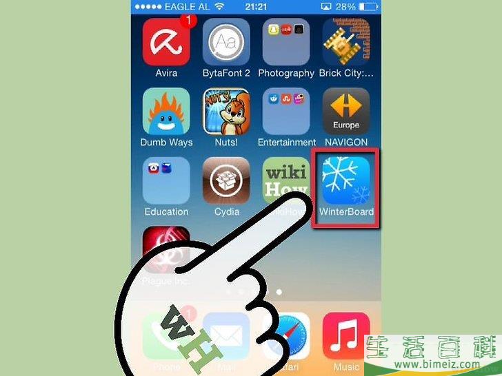 如何用Winterboard给iPhone改变主题