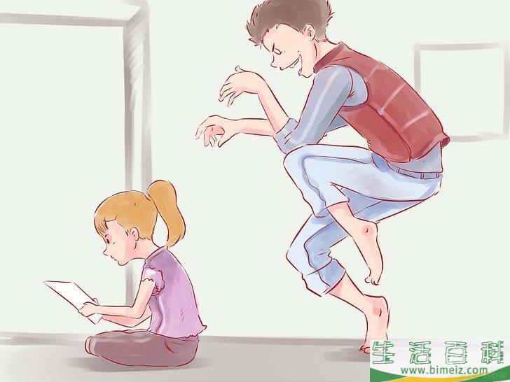 怎么吓唬你妹妹