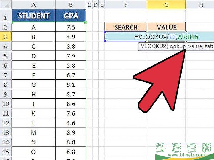 怎么使用 Excel 电子表格的 Vlookup 函数