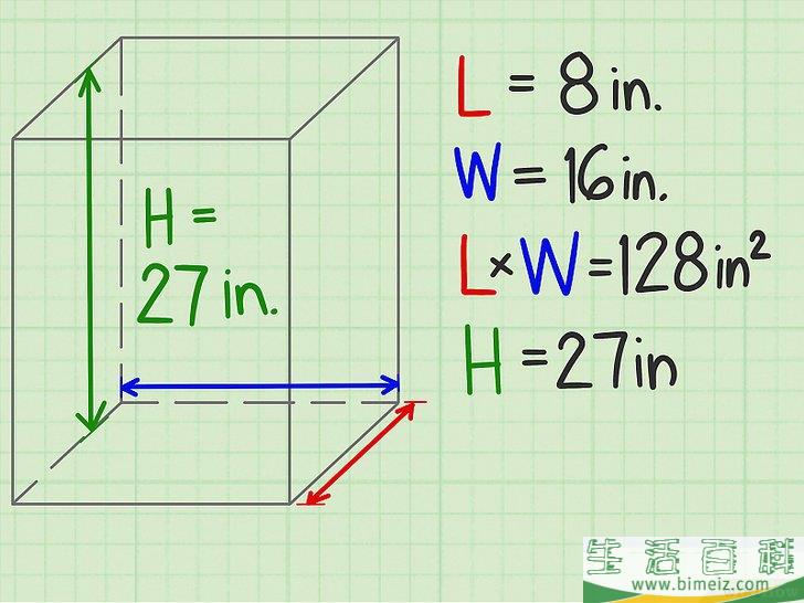 怎么求得物体体积（立方英尺）