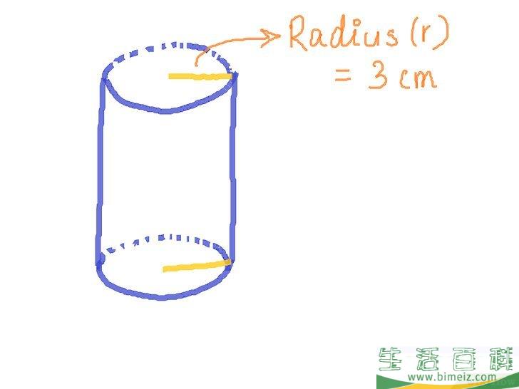 怎么计算圆柱体的表面积