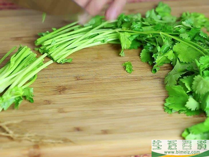怎么切香菜