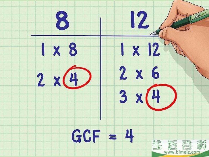 怎么找到最小公分母