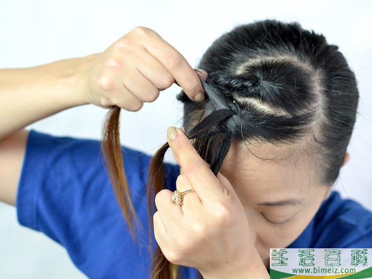 怎么编刘海