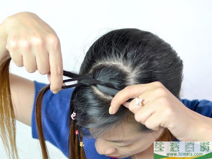怎么编刘海