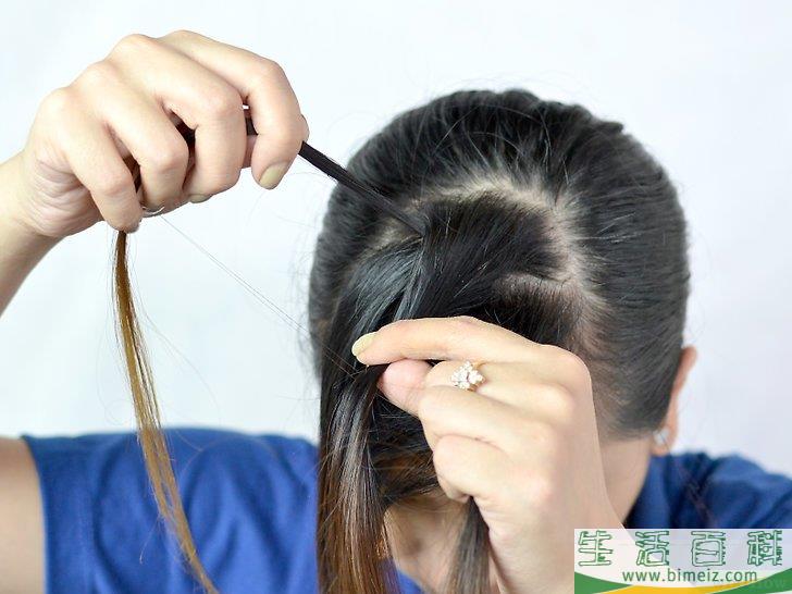怎么编刘海