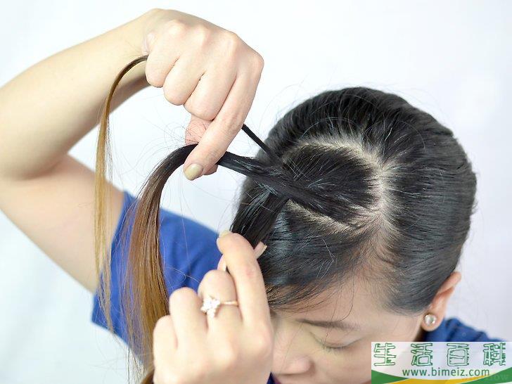 怎么编刘海