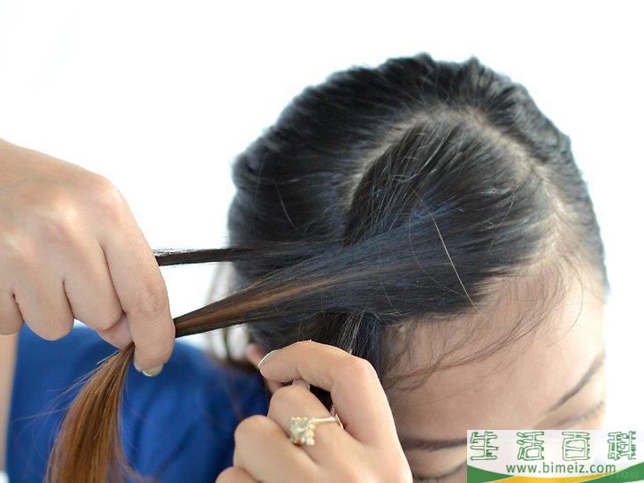 怎么编刘海
