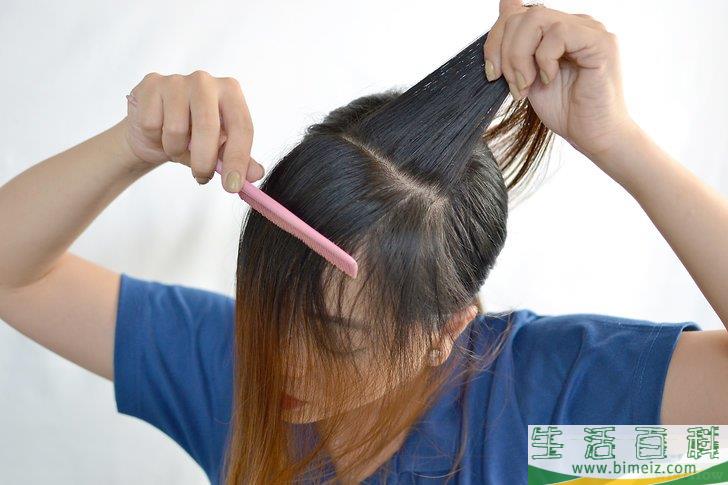 怎么编刘海