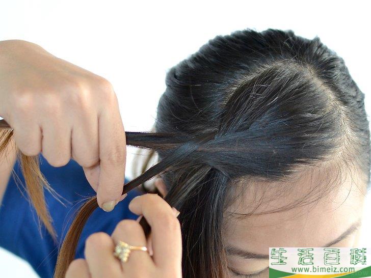 怎么编刘海
