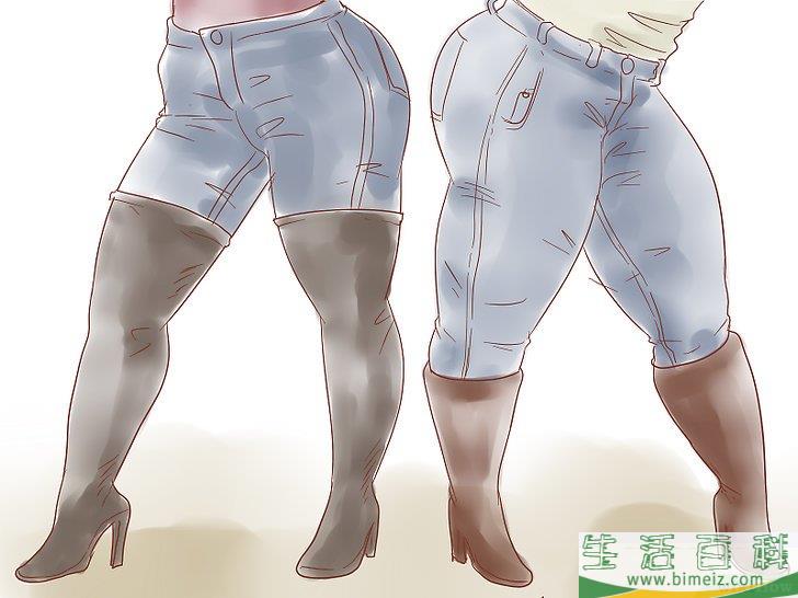 怎么穿长筒靴