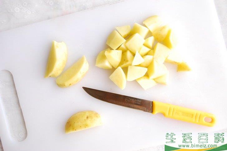 怎么炸土豆块