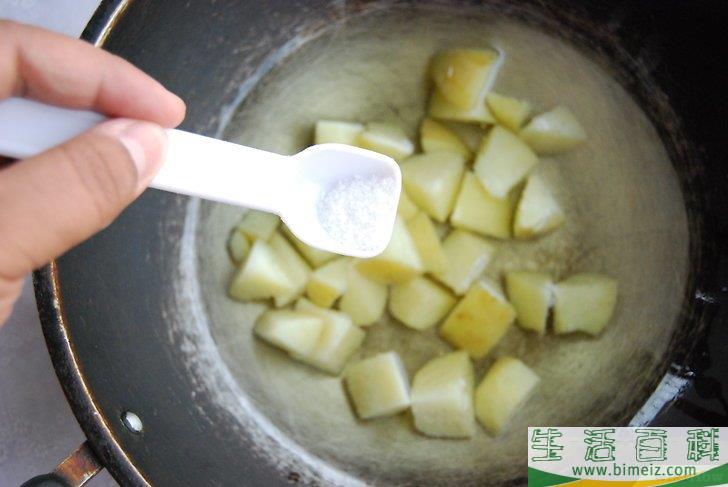 怎么炸土豆块