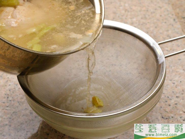 怎么制作鸡骨高汤