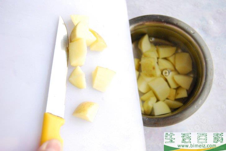 怎么炸土豆块