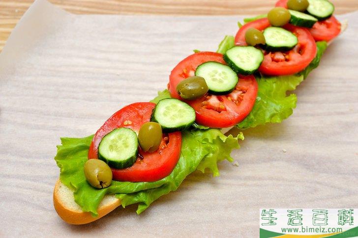 怎么制作赛百味三明治