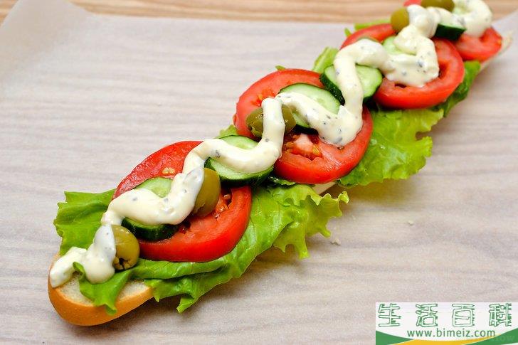 怎么制作赛百味三明治