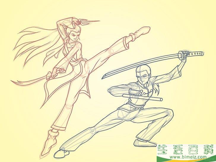 怎么画人物