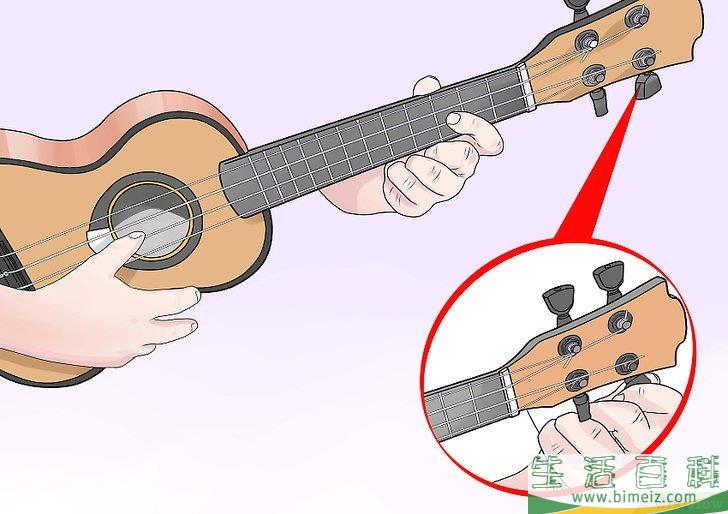 怎么给尤克里里调音