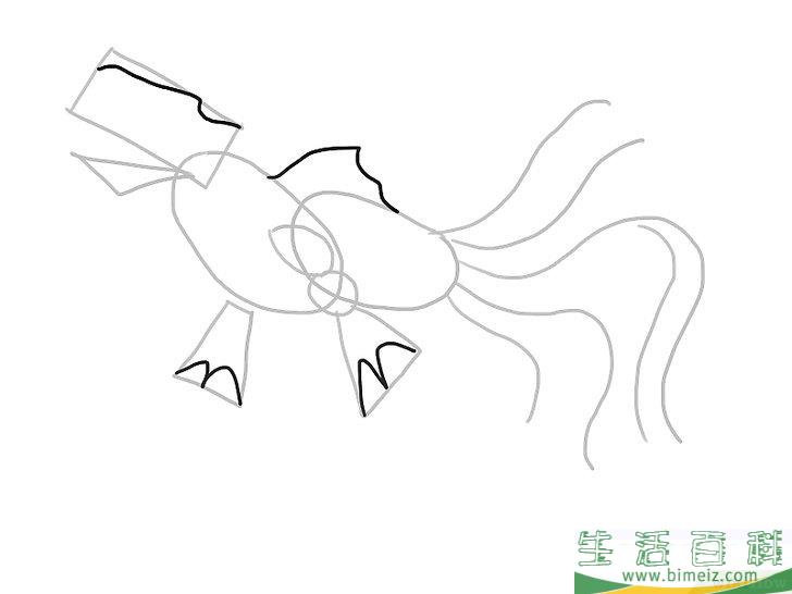 怎么画怪兽