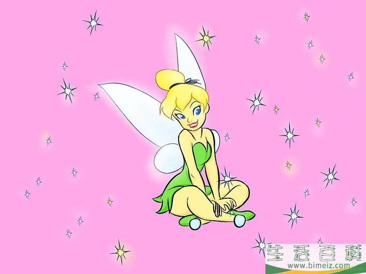 怎么画叮当小仙女