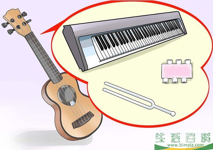 怎么给尤克里里调音