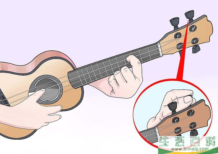 怎么给尤克里里调音