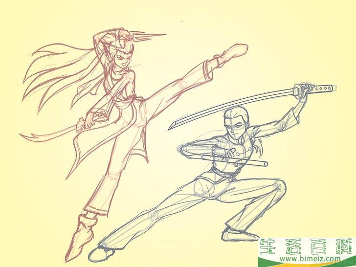 怎么画人物