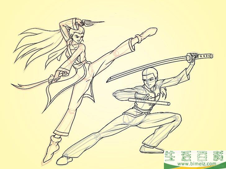 怎么画人物