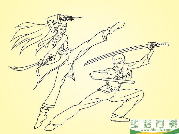 怎么画人物