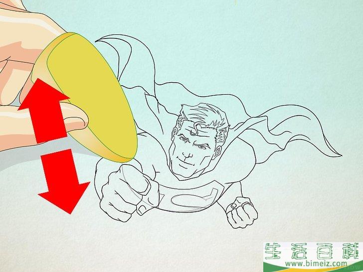 怎么画超人