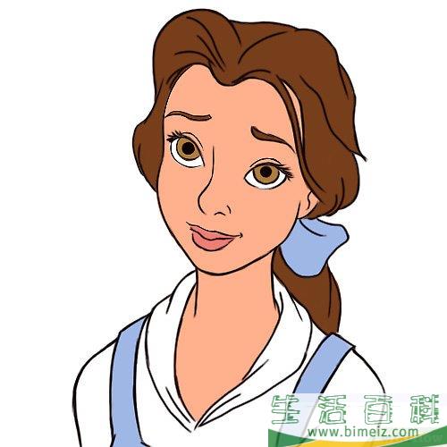 怎么画迪士尼公主