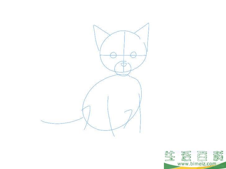 怎么画猫咪