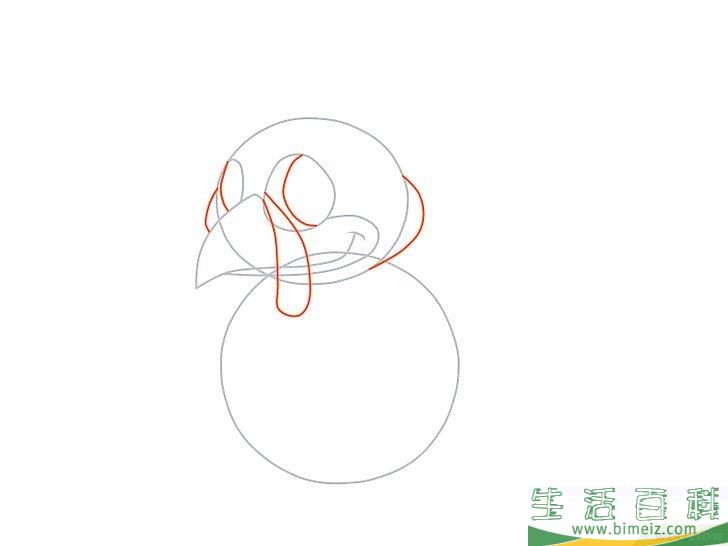 怎么画一只火鸡
