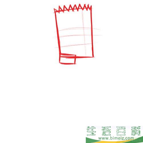 怎么画巴特辛普森