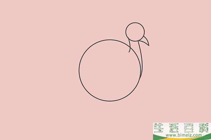 怎么画一只火鸡
