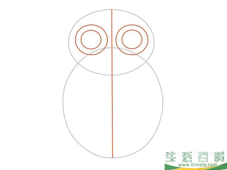 怎么画猫头鹰