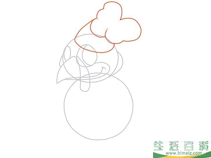 怎么画一只火鸡