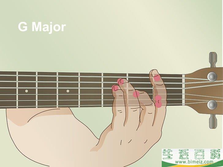 怎么弹吉他和弦