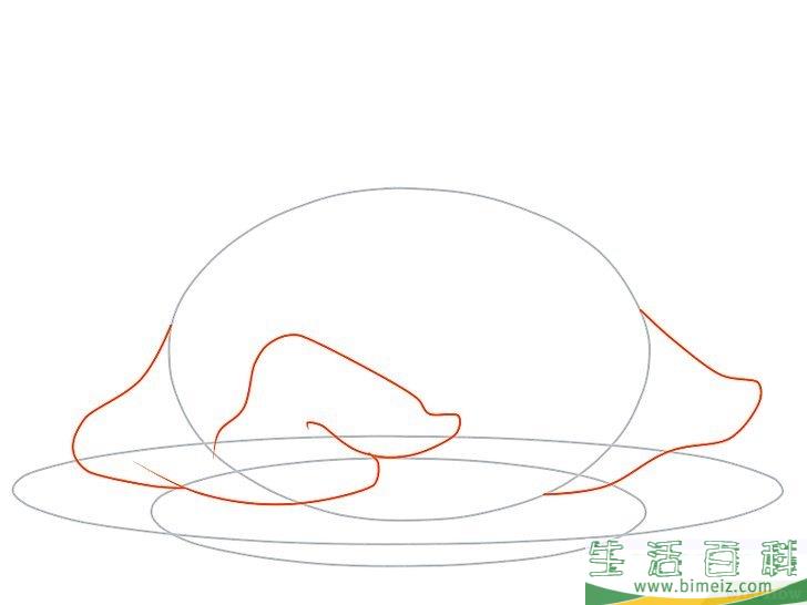 怎么画一只火鸡