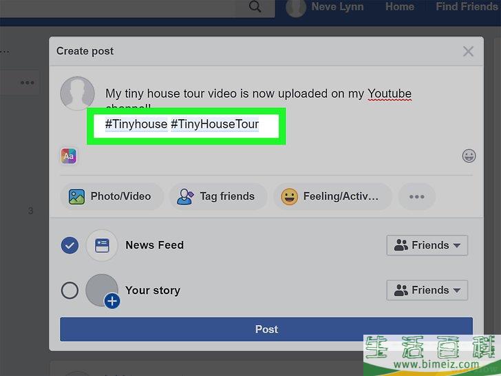 怎么在Facebook中使用话题标签