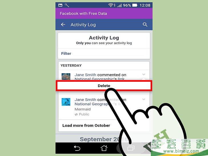 怎么在Facebook上删除评论