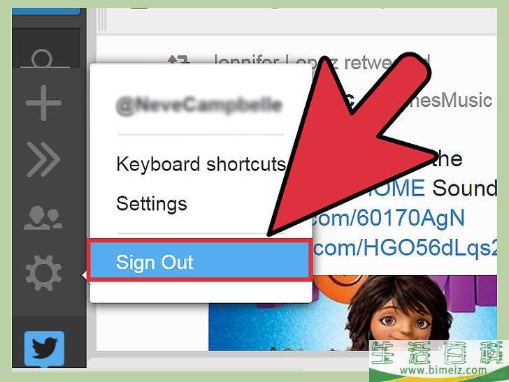 怎么登出Twitter